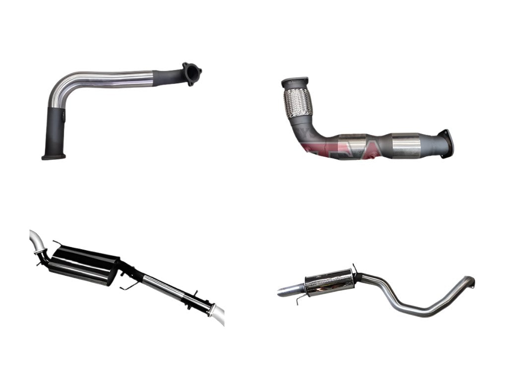 Manta | 3″ Turbo Back Exhaust with Cat | Mitsubishi Pajero NS NX 3.2L Auto Wagon 2006–2008 & 2016–2022