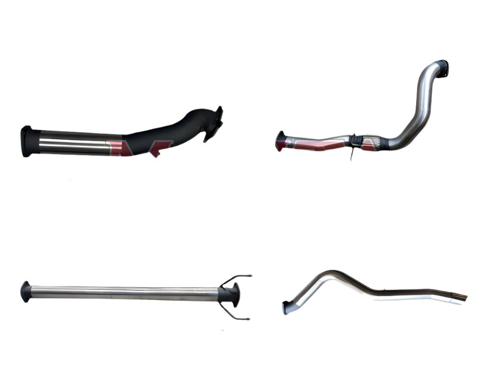 Manta | 3″ Turbo Back Exhaust System Pipe Only | Toyota Hilux KZN165R 3.0L TD Ute 1999–2005