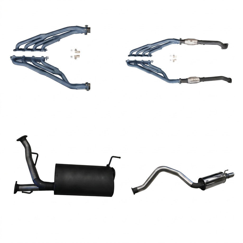 Manta | 3″ Full Exhaust System with Extractors & Cat Back | Toyota Landcruiser UZJ200 4.7L V8 Wagon 2007–2012