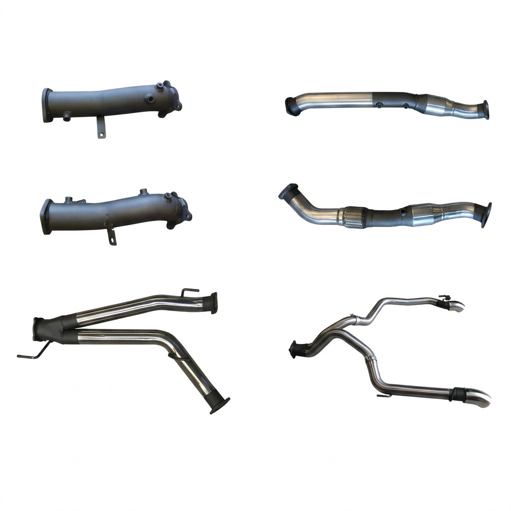 Manta | Dual 3″ Turbo Back with Cats, No Mufflers | Landcruiser VDJ200 V8 Wagon 2015–2021 Exit L&R