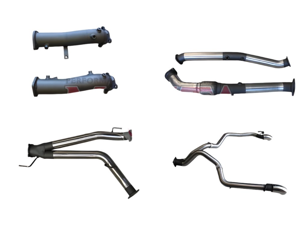 Manta | Dual 3″ Turbo Back without Cats, No Mufflers | Landcruiser VDJ200 V8 Wagon 2015–2021 Exit L&R