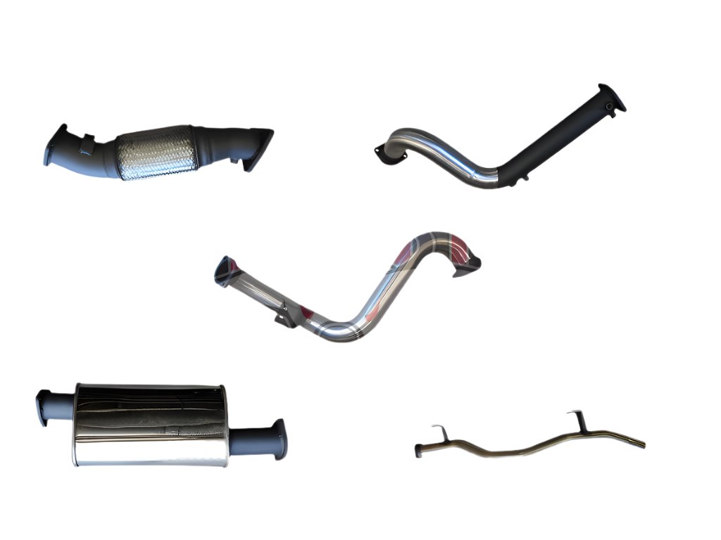 Manta | 3″ Turbo Back No Cat with Muffler | Toyota Landcruiser VDJ78 V8 Troopy 2016–2025