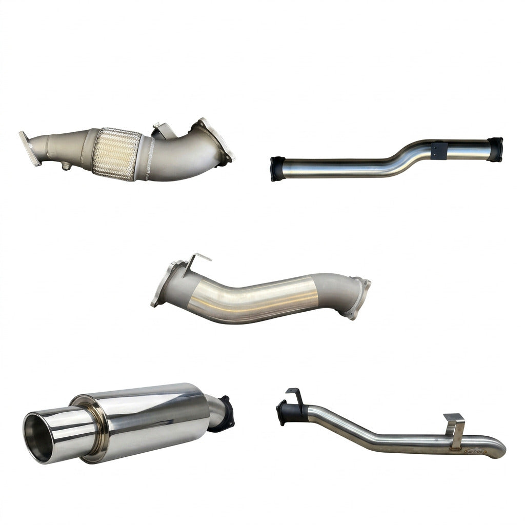 Manta | 4″ Turbo Back Exhaust without Cats | Toyota Landcruiser VDJ79 Dual Cab V8 Ute 2012–2016