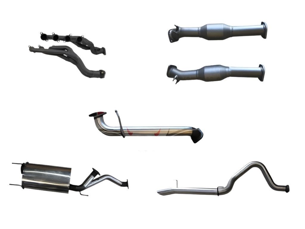 Manta | 3″ Full Exhaust with Extractors, Cats, Muffler & Tailpipe | Toyota Landcruiser UZJ100 4.7L V8 & Lexus LX470 1998–2007