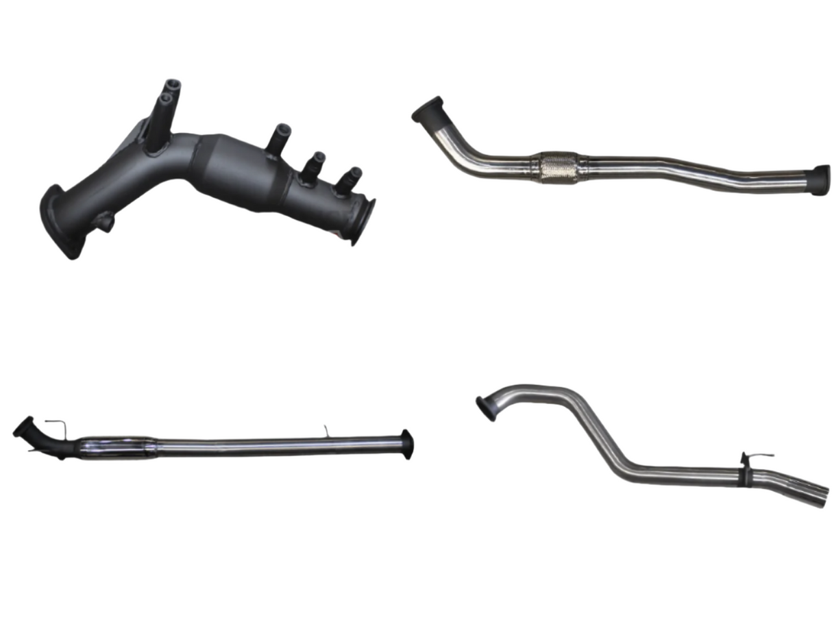 Manta - Toyota Hilux GUN125R 2.4L Turbo Back 3in Hotdog With Cat