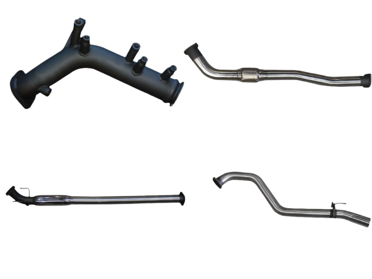 Manta - Toyota Hilux GUN125R 2.4L Turbo Back 3in Hotdog NO Cat