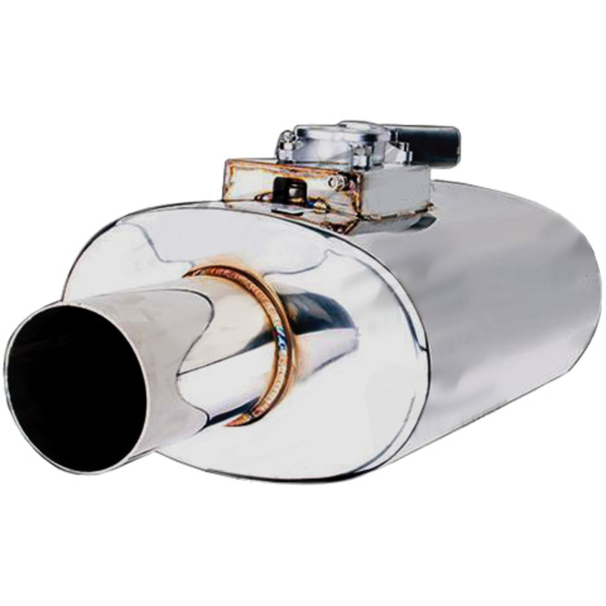 XFORCE - 4" Inch Inlet & 4" Inch Outlet Oval Varex Muffler