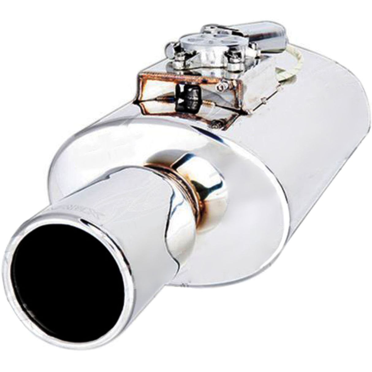 XFORCE - 2.5" Inch Inlet Single Tip Oval Varex Muffler