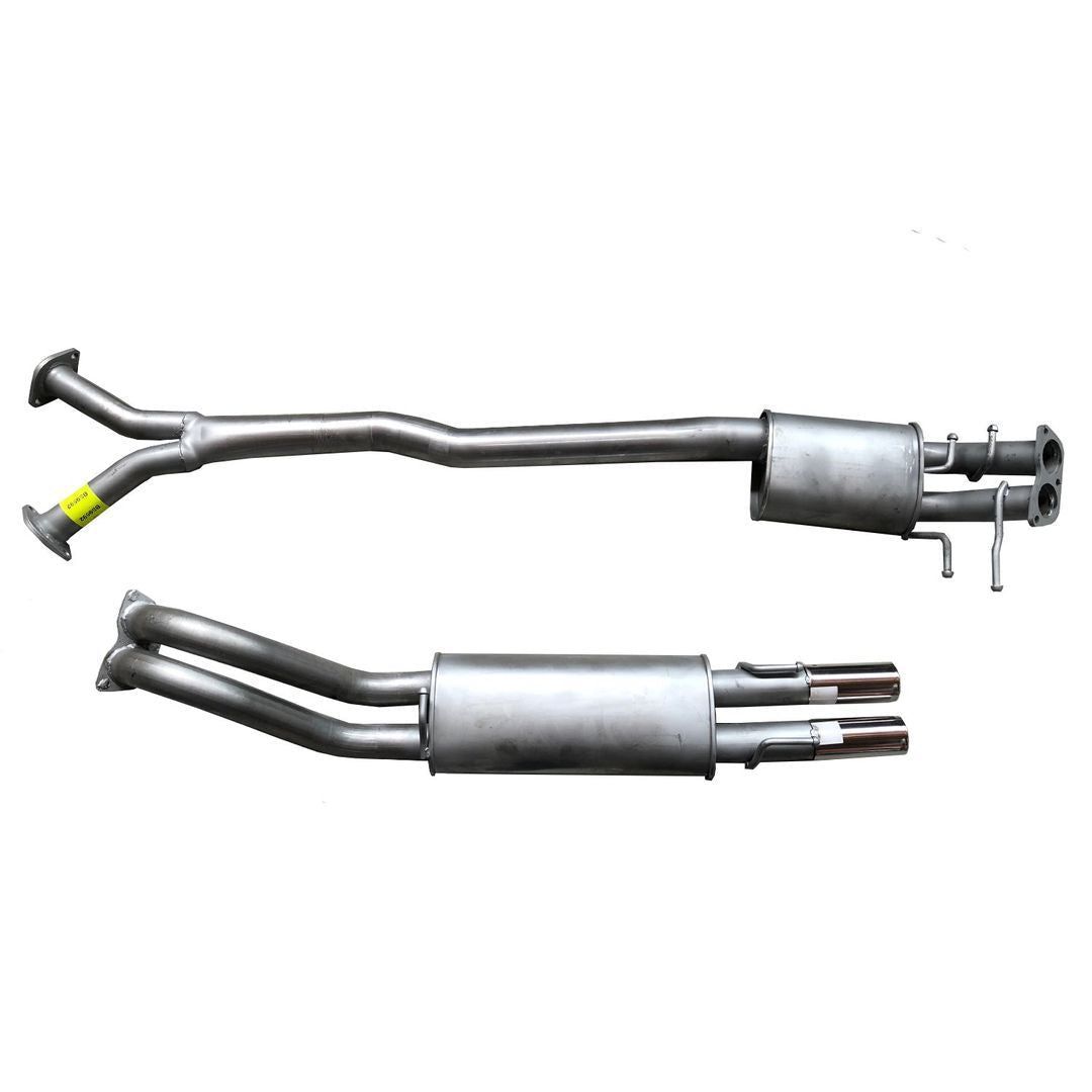 Berklee Performance - Holden VY/VZ V8 Crewman & One Tonner Ute 2.5" Sports Exhaust (PEX Exhaust)