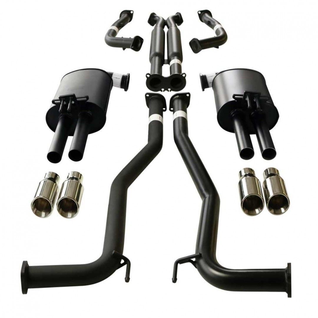 ESA - Holden Commodore VE/VF Ute 2.5" Inch Catback Exhaust System WIth Angled Tips