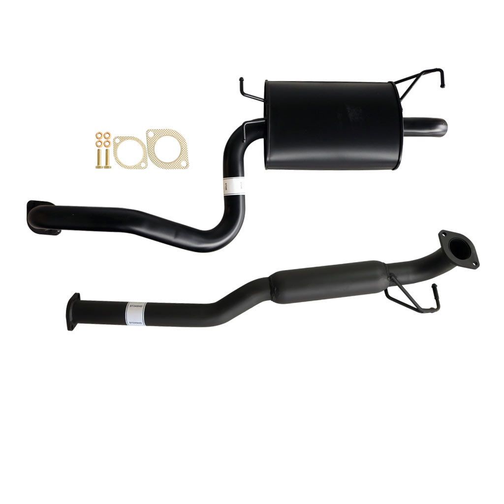 ESA - Ford Falcon BA - BF Sedan XT 2 1/2" Catback Kit Inc Hotdog & Everflo Muffler