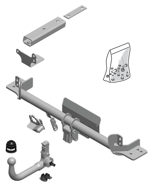 BRINK - Land Rover Range Rover Evoque L538 (2013 - 2018) European Towbar