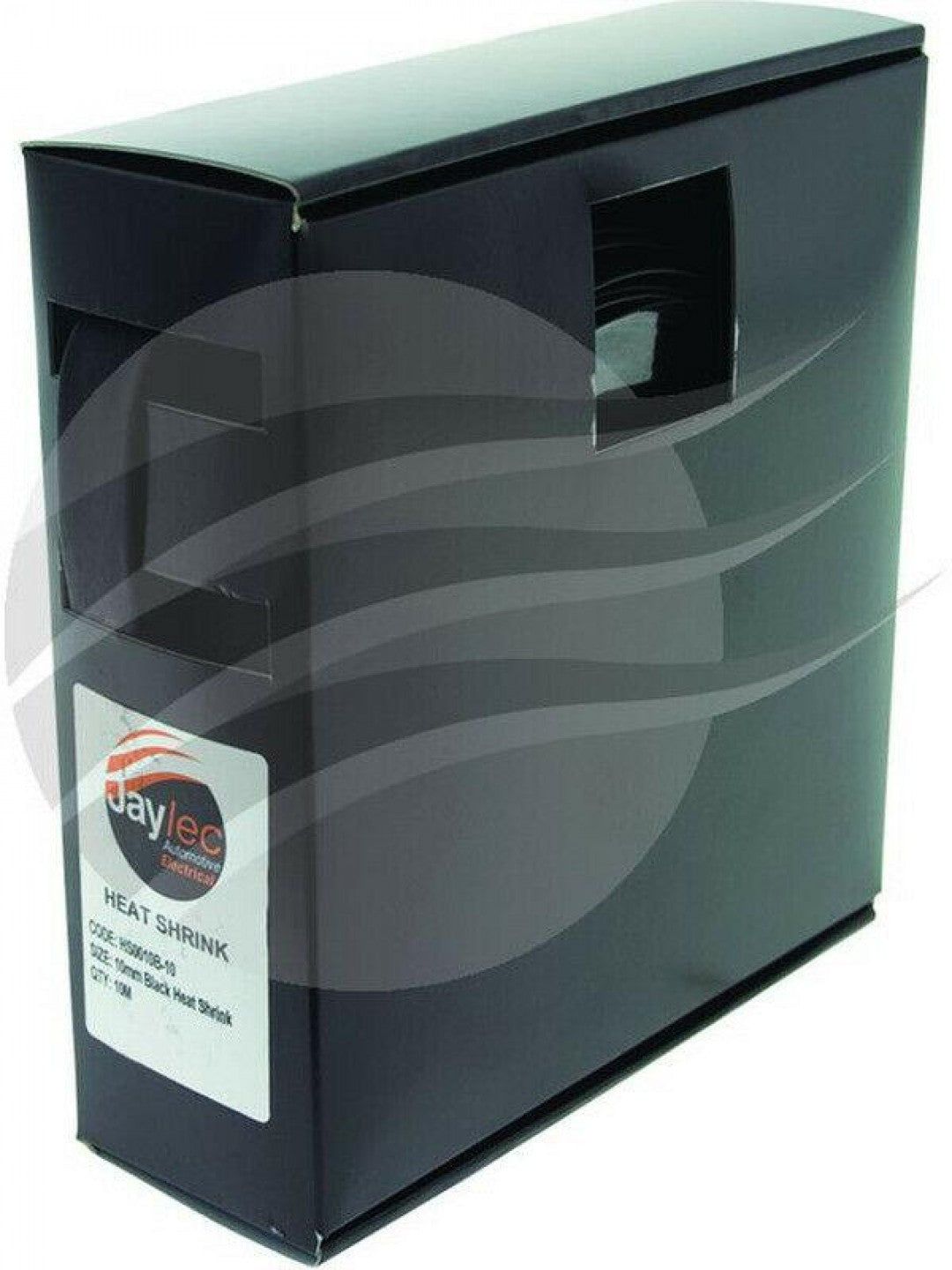 Jaylec - Heat Shrink Tubing 10 Metres Black 10mm/5.0mm