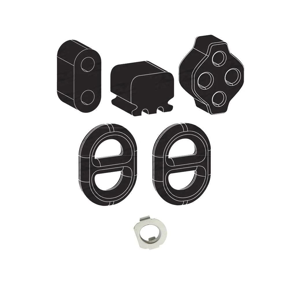Exhaust Rubber - Holden Commodore VS V6 Sedan Wagon Ute Exhaust Hanger Rubber Mounts Kit