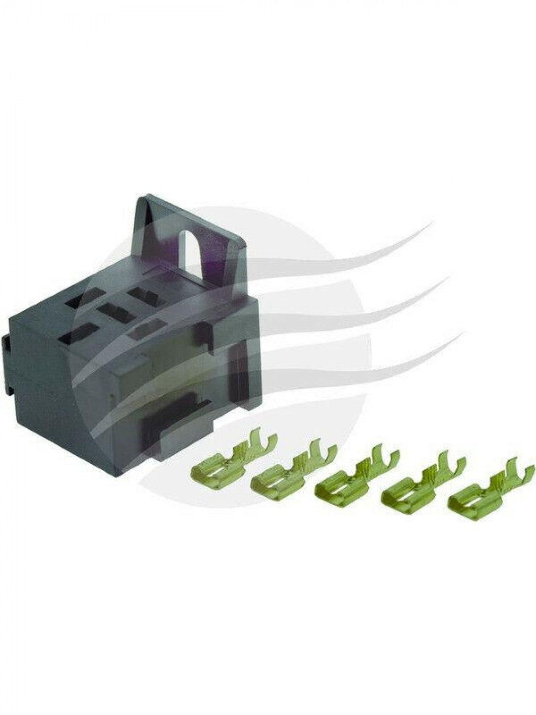 Jaylec - Pack Of 1 Mini Relay Base Mountable Complete with Terminals Can Use