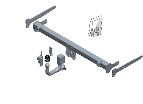 BRINK - Audi Q3 (2019 - on) European Towbar