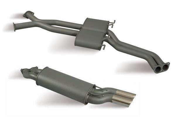 Berklee Performance - Holden Adventra VY/VZ 5.7L Wagon 2.5" Mild Steel Catback Exhaust System (PEX Exhaust)