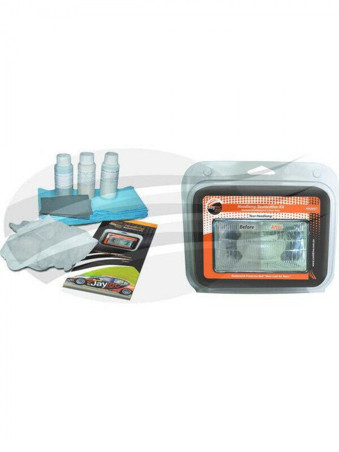Jaylec - Headlight Restoration Kit Headlamp Restorer Resurface