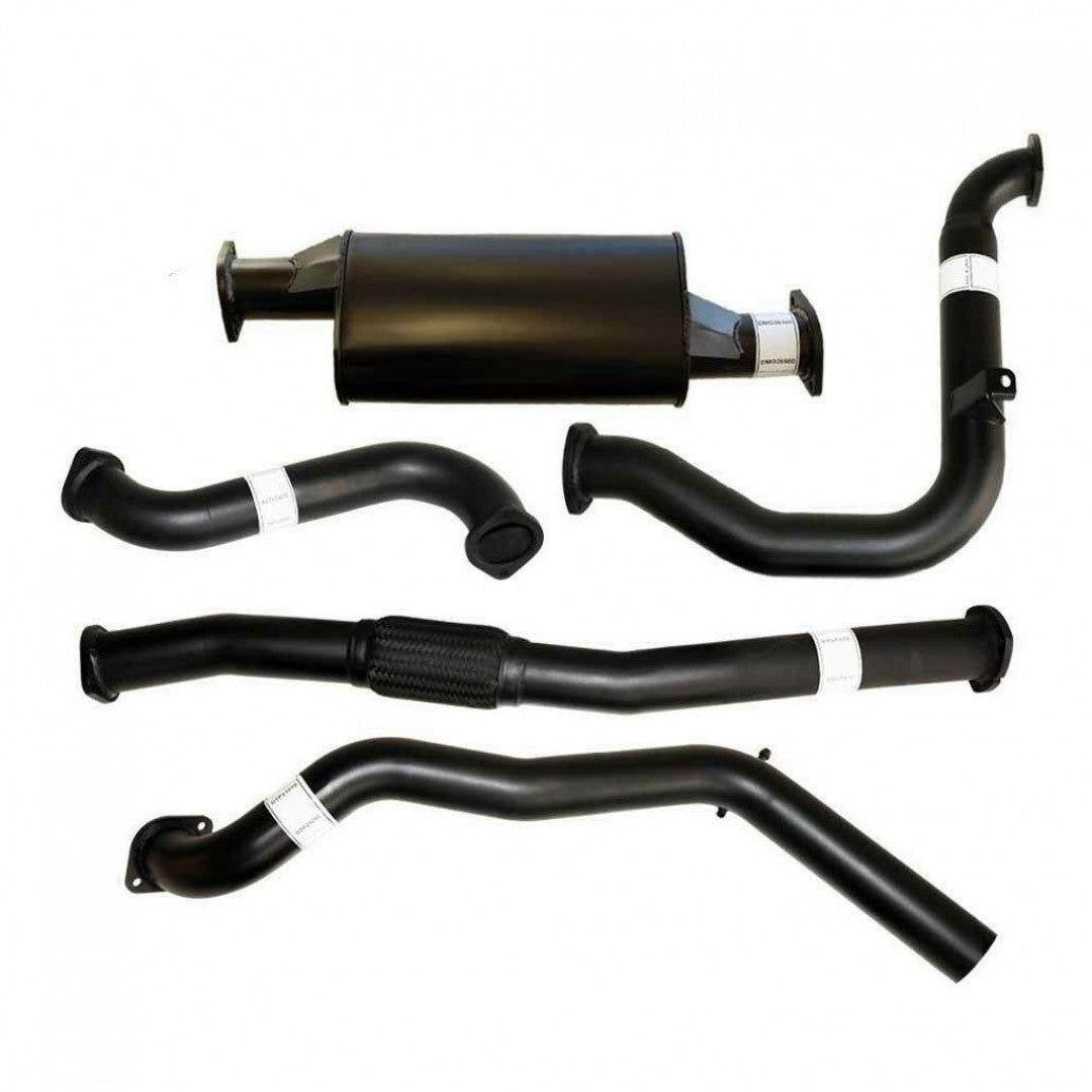 MSA - Nissan Patrol GU 3L ZD30 Ute & Wagon 3 inch Turbo Back Exhaust inc Muffler