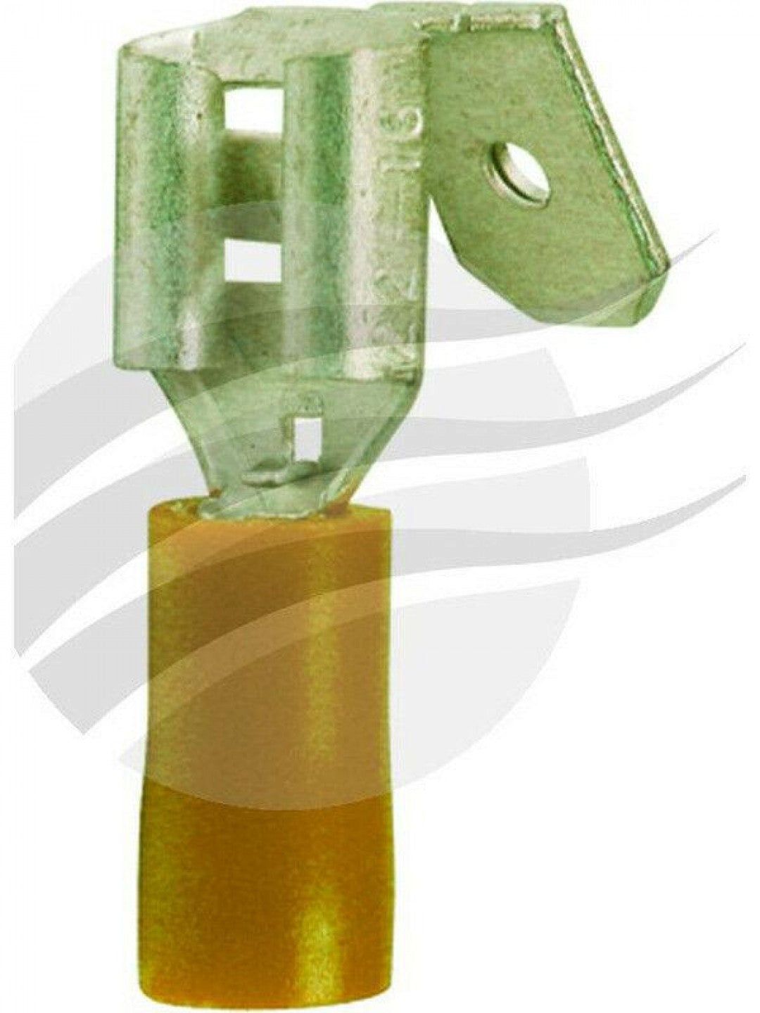 Jaylec - Pack Of 10 Piggy Back Terminal 6.3mm Insul Pvc Copper Sleeve Double