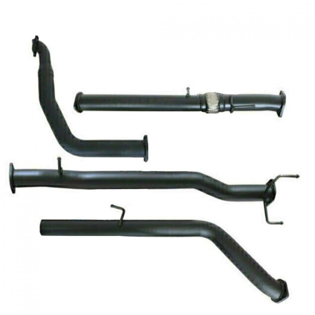 MSA - Ford Ford Ranger PJ PK 2.5L 3L Auto 3 Inch Turbo Back Exhaust Pipe Only