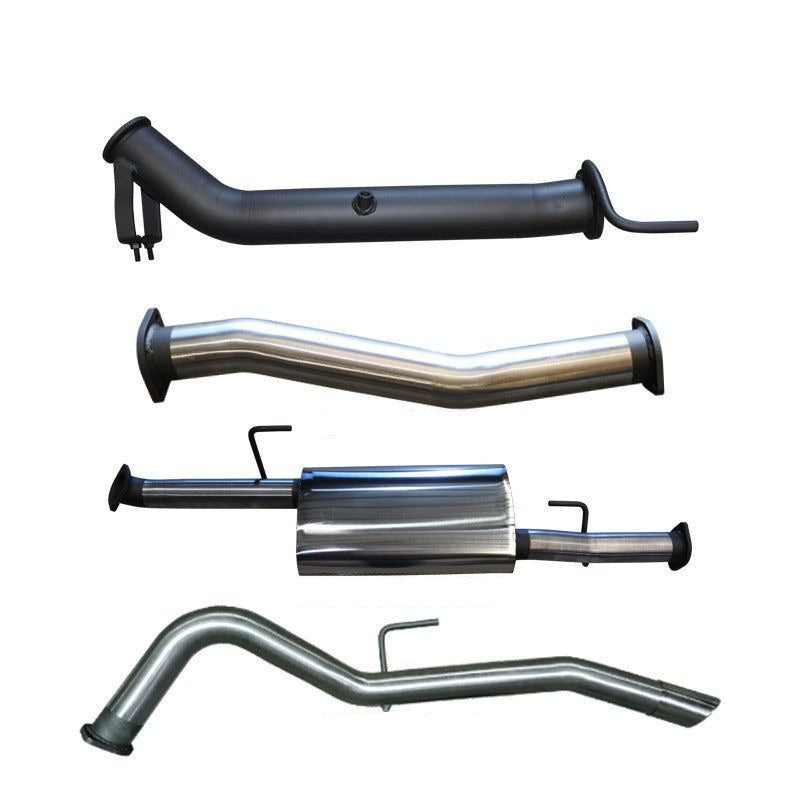 Manta | 3″ Turbo Back Exhaust System Without Cat & Muffler | Nissan Navara D23 NP300 2.3L Turbo Diesel Ute 2015–2025