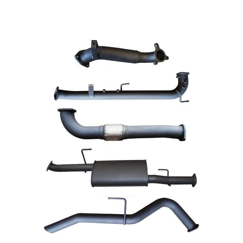 Manta | 3″ DPF & Cat Replacement Exhaust with Rear Tailpipe | Nissan Navara D40 2.5L Turbo Diesel Auto Thai Build Ute 2007–2015