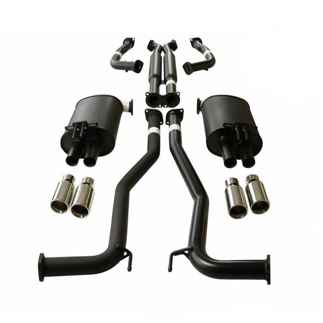 MSA - Holden Commodore VE VF Sedan/Wagon 2.5" Inch Catback inc Tips