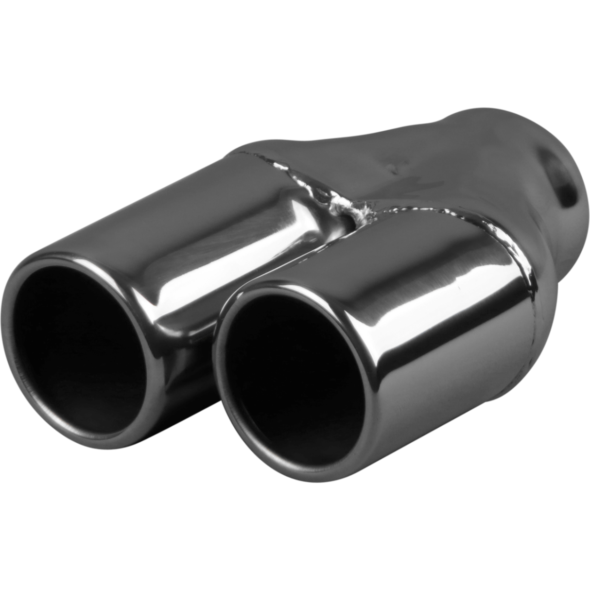 Y Piece Exhaust Tip - 2" Inch - 3" Inch (Expandable) 3" Inch (Out)