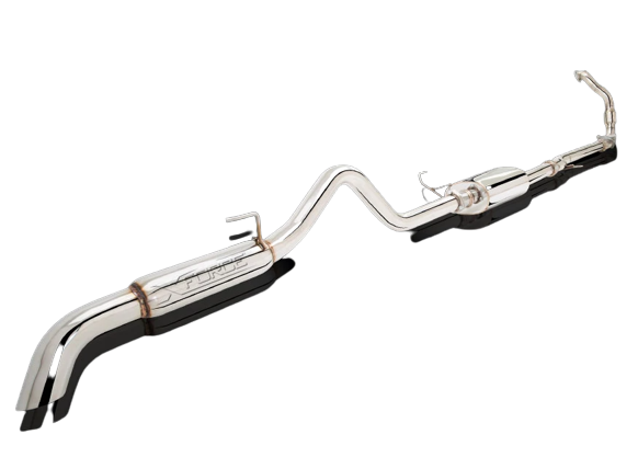 XForce - NISSAN NAVARA D40 STX AUTO (2011-2015), 3″ Stainless Steel Turbo Back System NO Cat