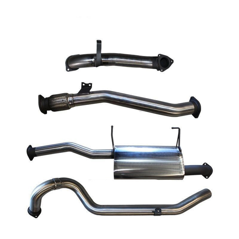 Manta | 3″ Turbo Back Exhaust without Cat Muffler | Nissan Patrol GU 3.0L Turbo Diesel Ute 2008–2017