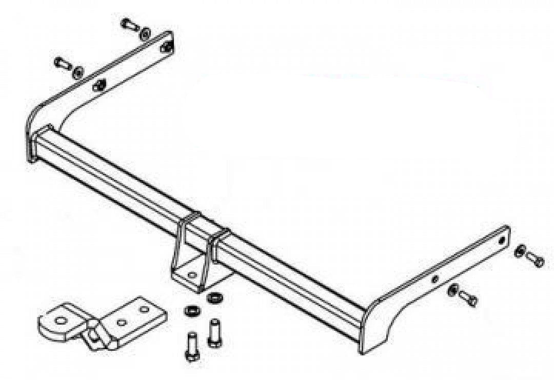 Trailboss - Towbar Suited For Volkswagen Polo Hatch 6R (2010 - 2015)