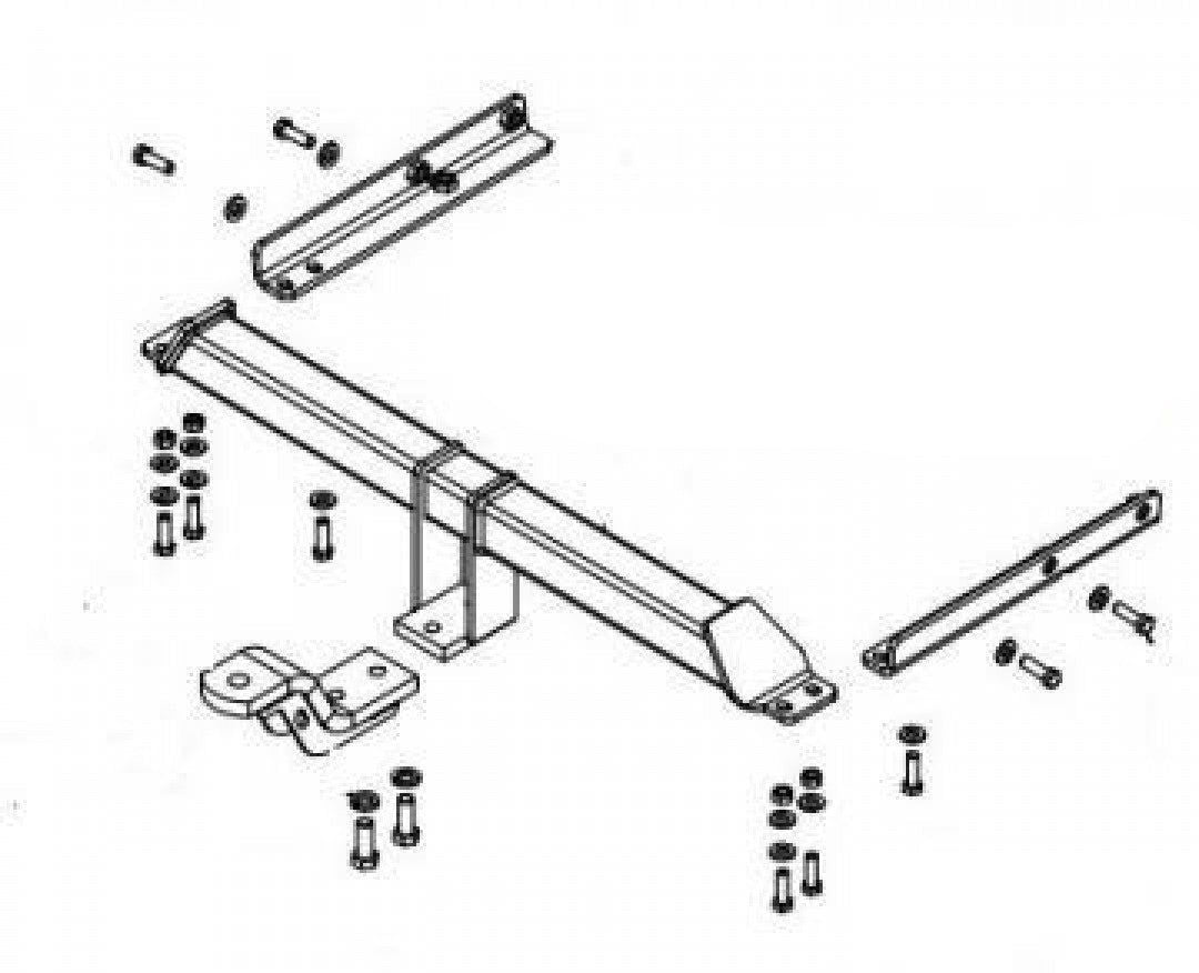 Trailboss - Towbar Suited For Nissan Pulsar Hatch C12 (2013 Onwards)