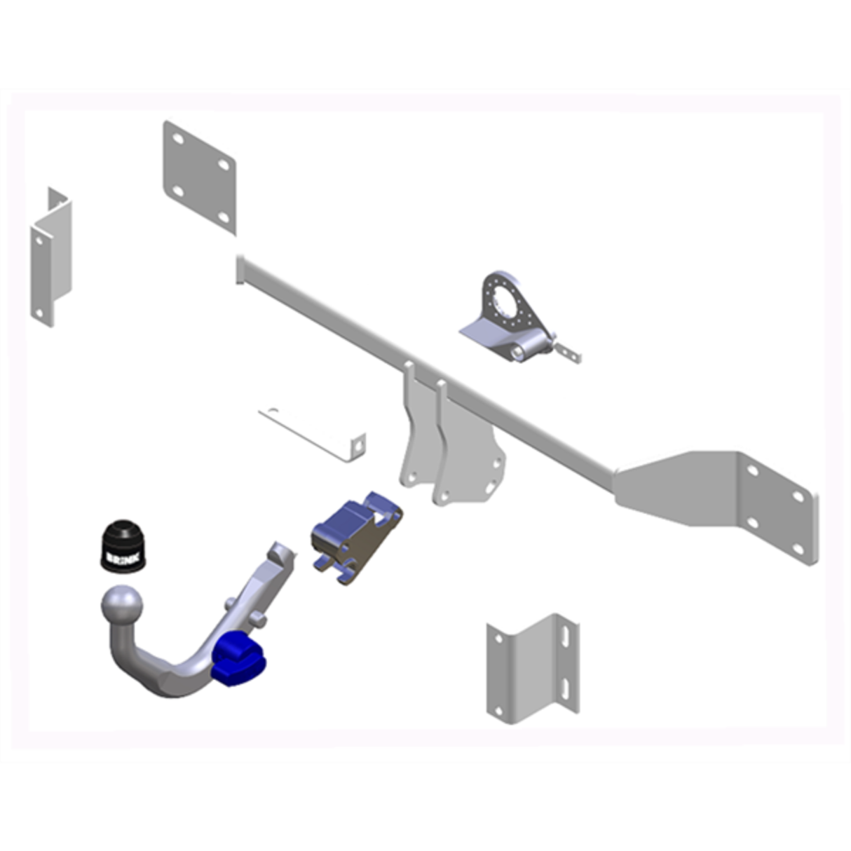 BRINK - BMW 5 (2001 - 2009), BMW 5 (2004 - 2010) European Towbar