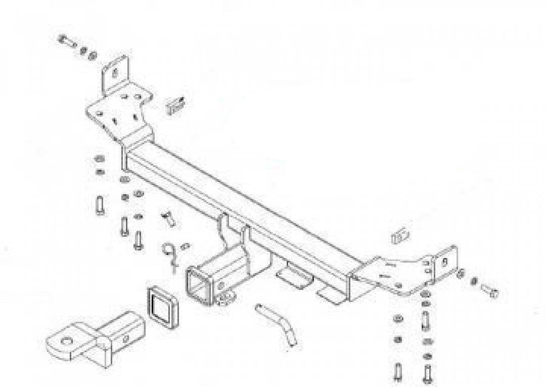 Trailboss - Towbar Suited For Hyundai Tucson (2004 - 2010)
