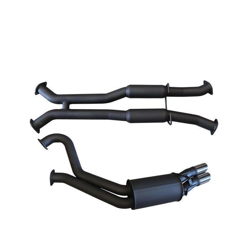 Manta | Dual 3″ Cat Back Exhaust System with Hotdog & Muffler | Holden Commodore VT–VZ V8 Sedan 1997–2006