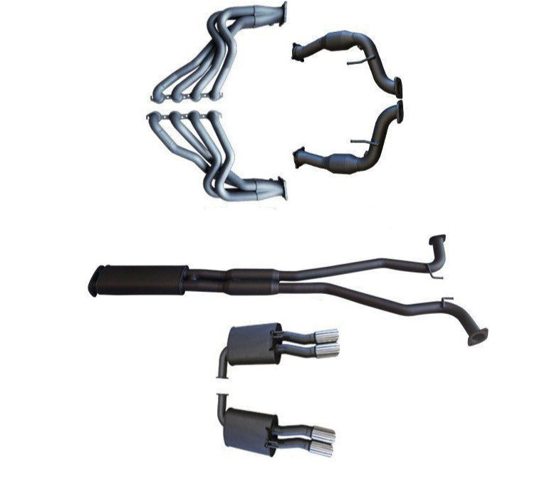 Manta | Twin 2.5″ Full System with 1 7/8″ Headers Muffler/Muffler | Holden Commodore VE V8 Ute & HSV Maloo 2007–2013