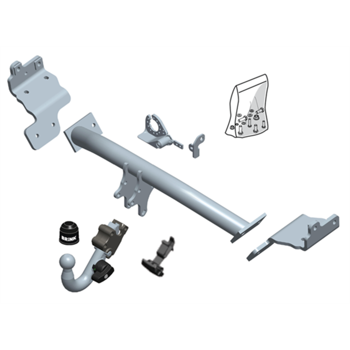 BRINK - Dodge Journey (2008 - 2016), Fiat Freemont (2011 - 2016) European Towbar