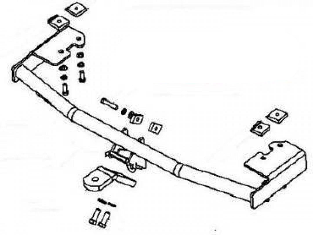 Trailboss - Towbar Suited For Honda Jazz Hatch GD 5D (03/06 to 07/08)