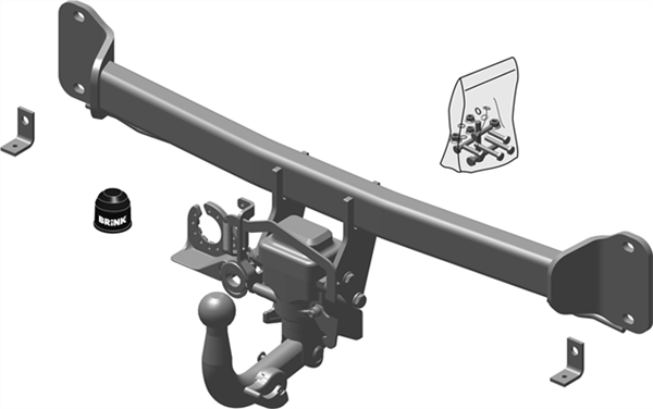 BRINK - BMW 5 (2009 - on), BMW 5 (2010 - 2016) European Towbar
