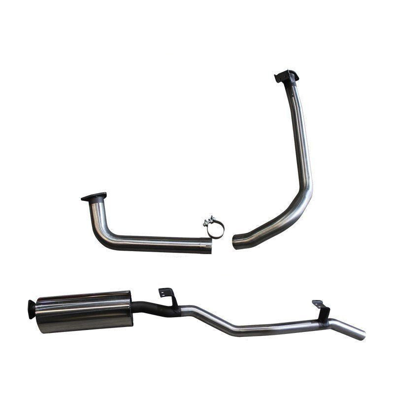 Manta | 2.5″ Exhaust System from Extractors Back | Toyota Landcruiser FZJ75 FZJ78 4.5L 1FZ Ute & Troop Carrier 1992–2006
