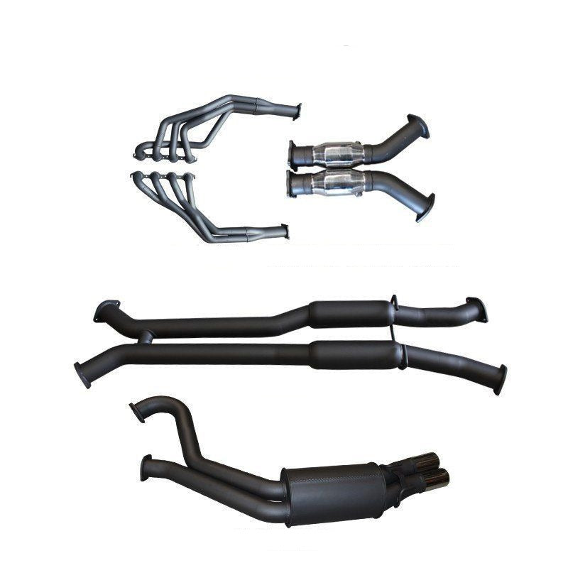 Manta | Dual 3″ Full System with 1 7/8″ Extractors Hotdog/Muffler | Holden Commodore VU VY VZ V8 Ute 2000–2007