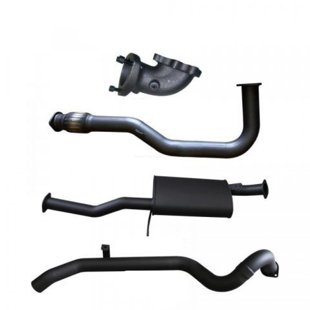 Manta | 3″ Turbo Back Exhaust with Centre Muffler | Nissan Patrol GU 4.2L Turbo Diesel Ute & Wagon 1988–2006