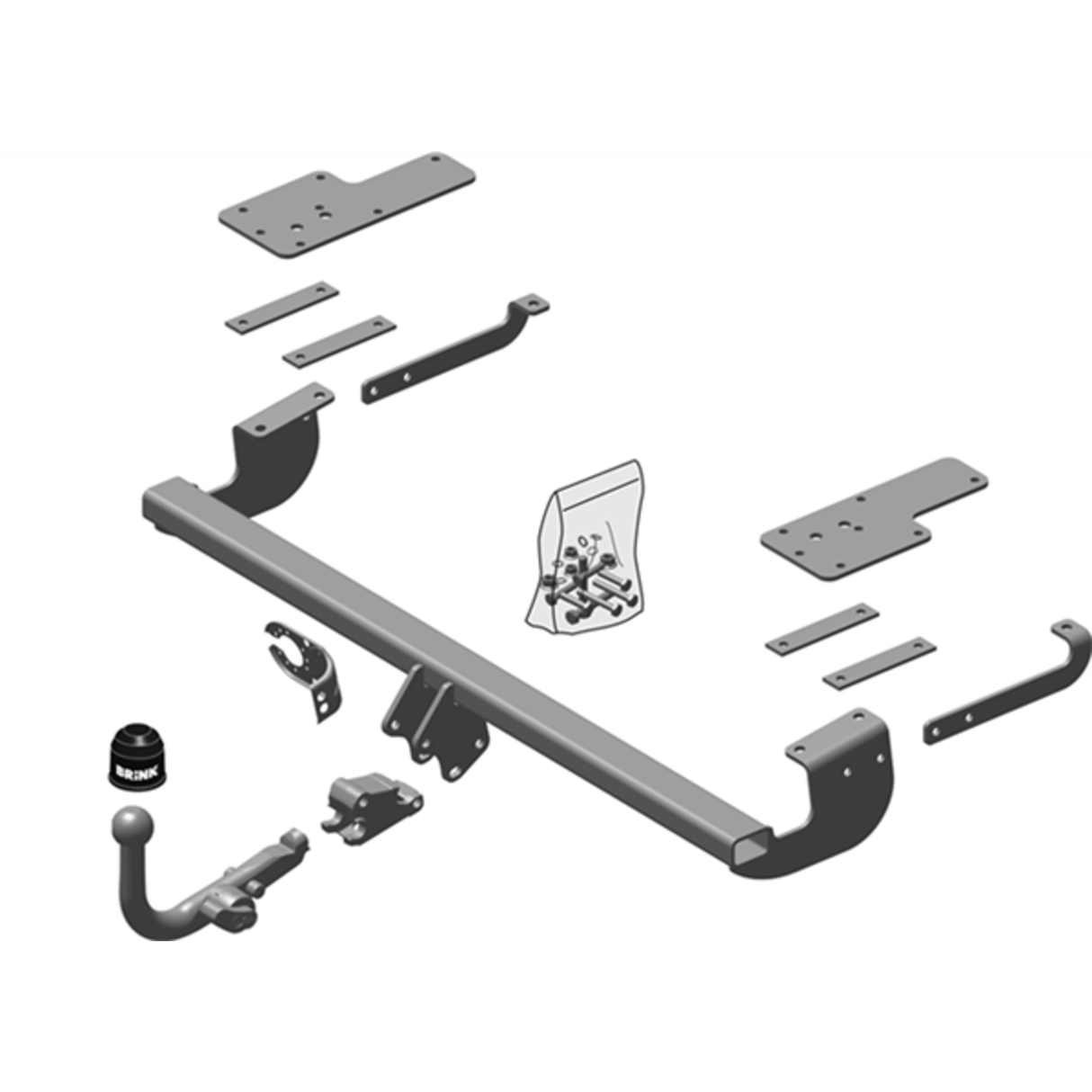 BRINK - Suzuki SX4 (2006 - 2013) European Towbar