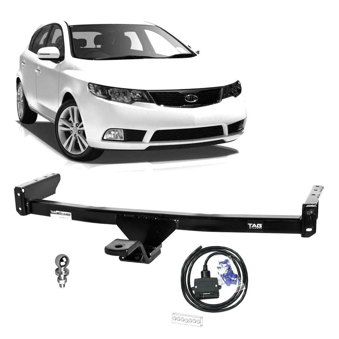 TAG | Standard Duty Towbar & Universal Wiring Kit | KIA Cerato TD Hatch 2009–2013 | T2K567-K301