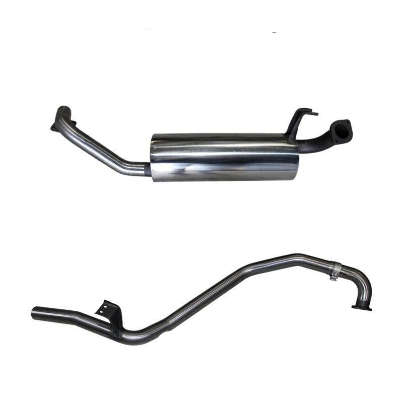 Manta | 2.5″ Exhaust System from Extractors Back | Toyota LandCruiser FZJ80 4.5L Wagon 1992–1997