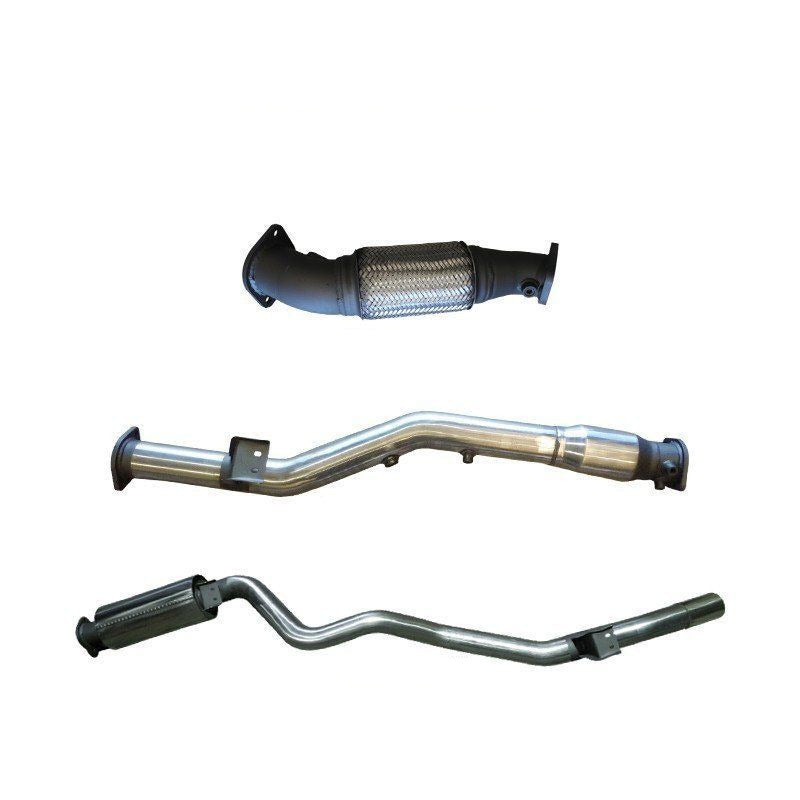 Manta | 3″ Turbo Back Exhaust System without Cat & Rear Muffler | Toyota Landcruiser VDJ76 4.5L V8 Wagon 2016–2025