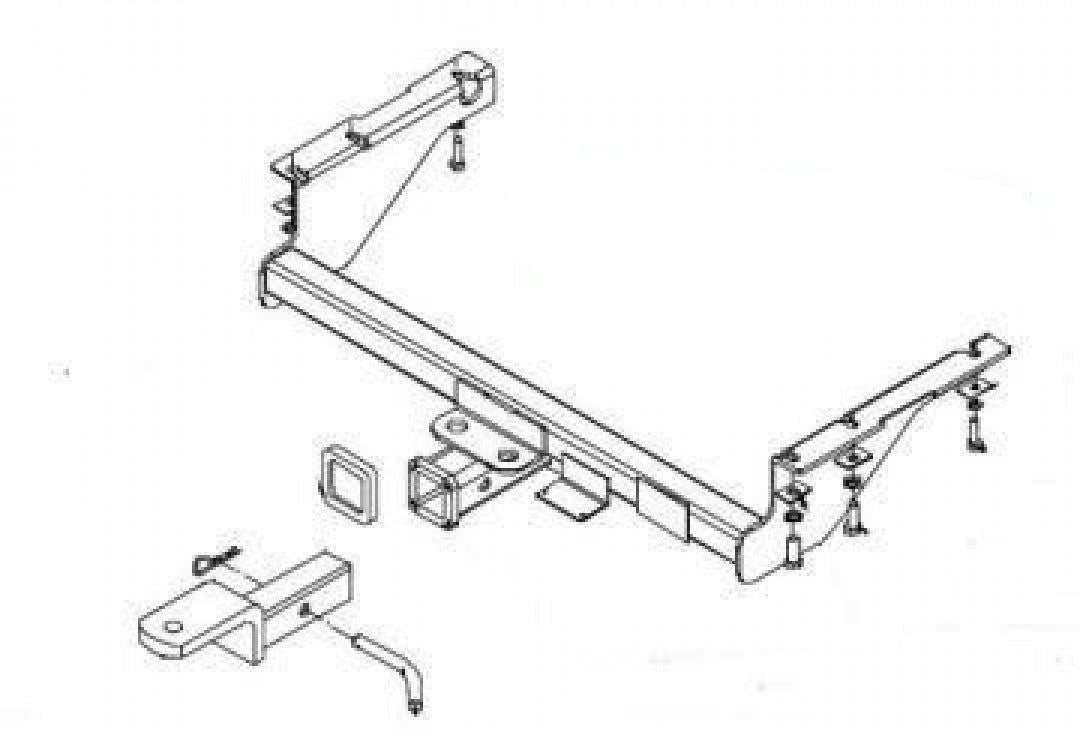 Trailboss - Towbar Suited For Suzuki Grand Vitara 4 & 6CYL (1998 - 2005)
