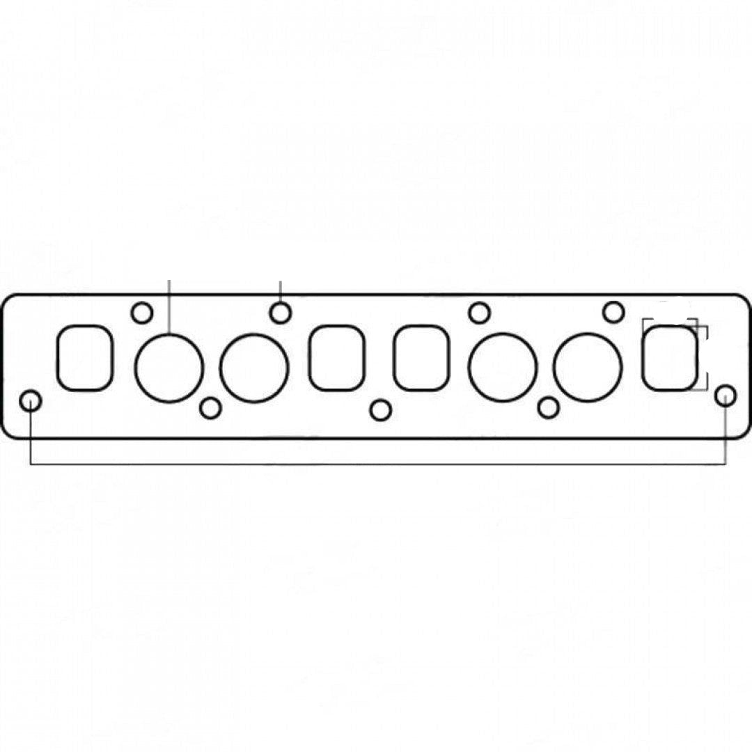 Nissan 120Y, A10 988cc & A12 1171cc - Exhaust Manifold Gasket