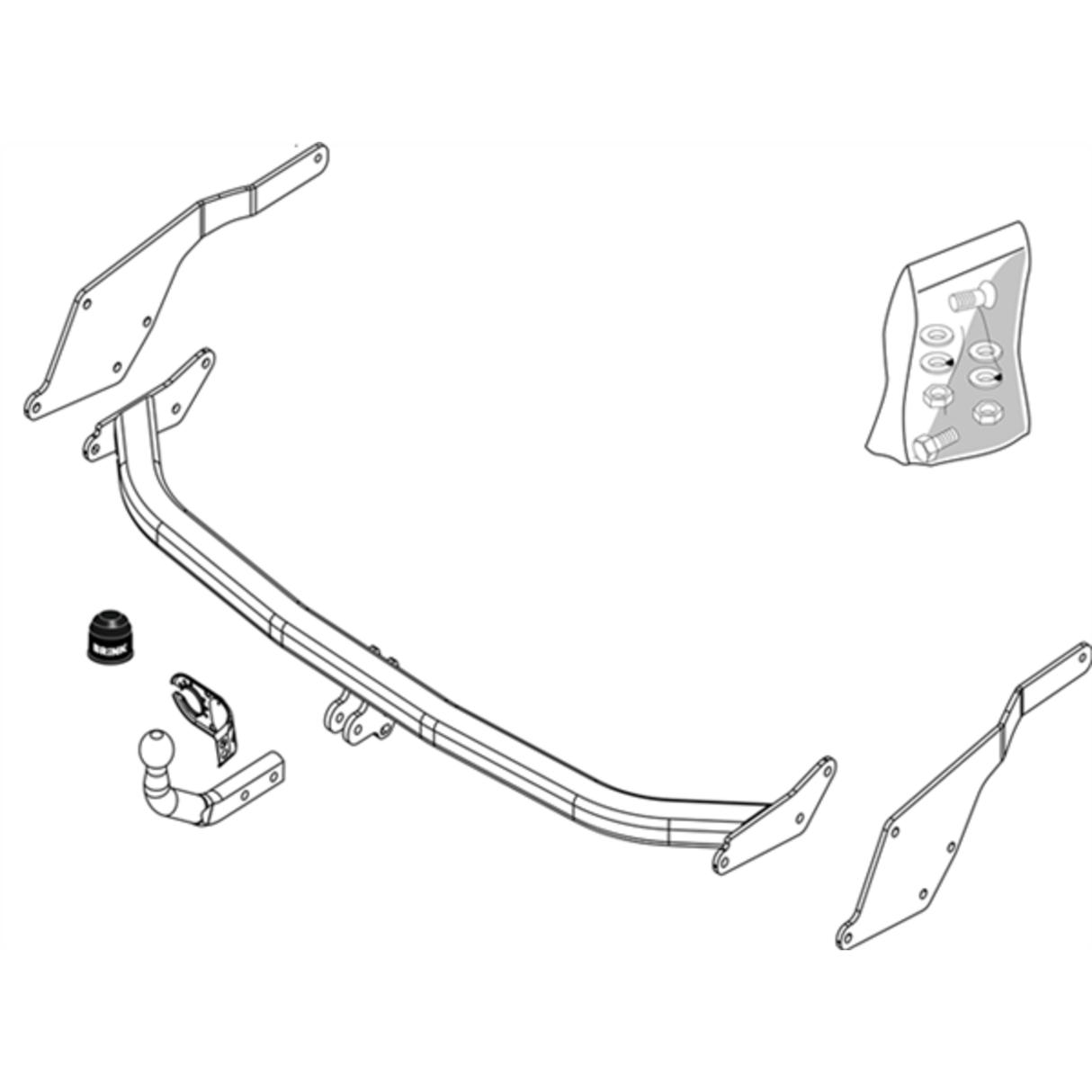 BRINK - Renault Espace (2002 - 2008) European Towbar